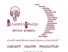 Tablet Screenshot of geniusgraphix.com